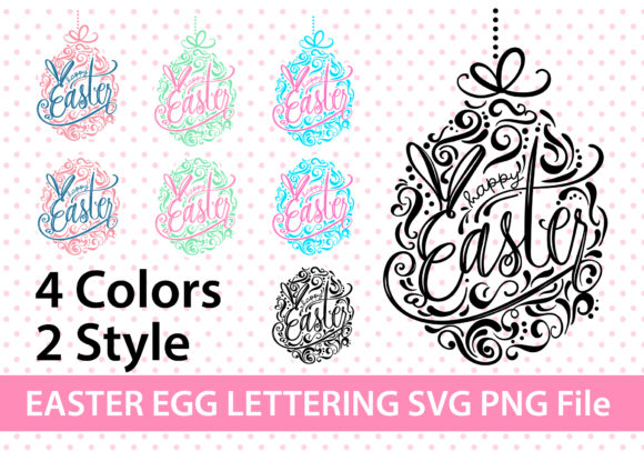 Discover Easter Egg Duo Color: Versatile Easter SVGs for Designers