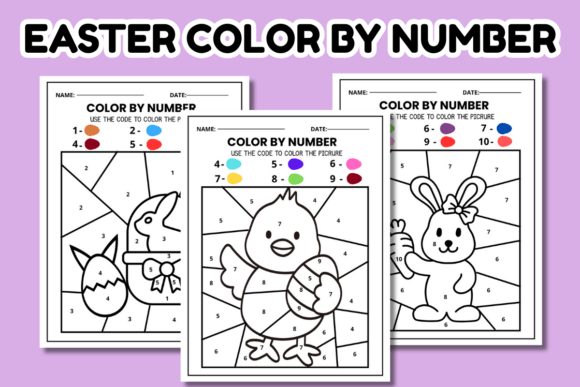 Easter Color by Number Pages: Beyond Simple Fun