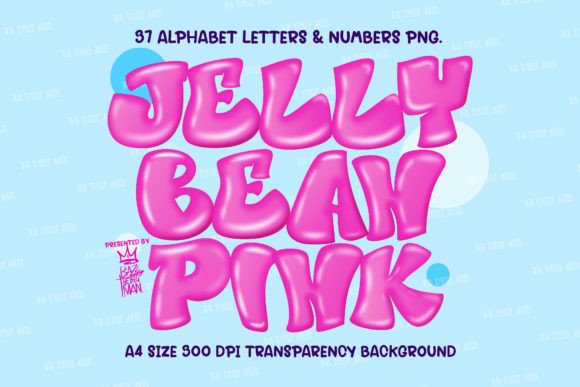 Exploring Jelly Bean Alphabet Pink Color for Creative Projects