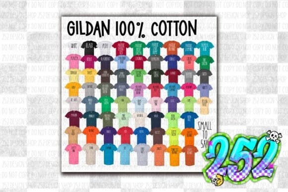 Gildan 5000 Color Chart: Your Go-To Guide for Perfect T-Shirt Colors