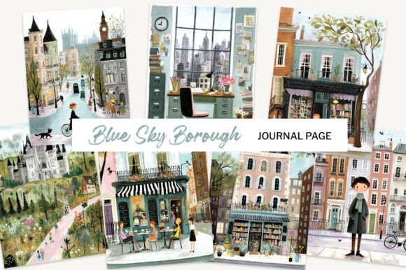 London City Watercolour Journal Paper: A Painterly Touch for Your Projects