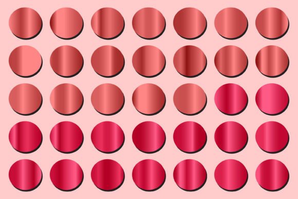 Mastering the Red Metallic Gradient Color Palette