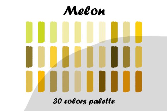 Melon Procreate Color Palette: A Guide to Fresh, Modern Hues